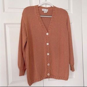 Saks Fifth Avenue Button Down Cardigan